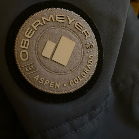 Obermeyer Tuscany ll Insulated Thermore Blue Fur-Trimmed Hooded Winter Jacket 20 - Picture 13 of 16